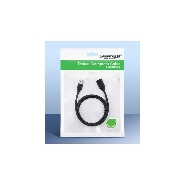Ugreen USB 3.0 extension (M to F) black 3m - polybag