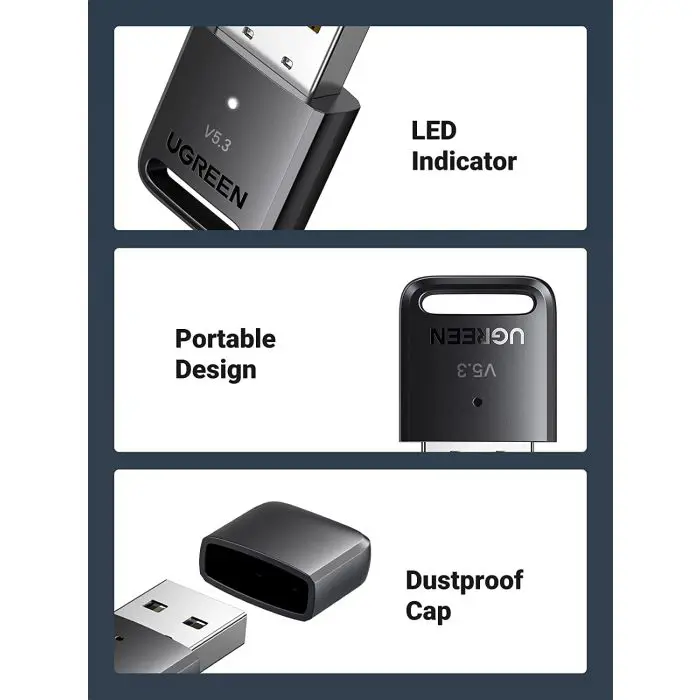 Ugreen USB Bluetooth adapter V5.3" is already in English. It doesn't require translation.