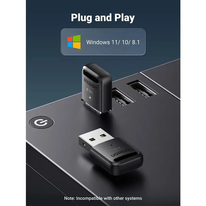Ugreen USB Bluetooth adapter V5.3" is already in English. It doesn't require translation.