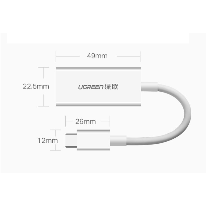 Ugreen USB-C adapter to DP - box