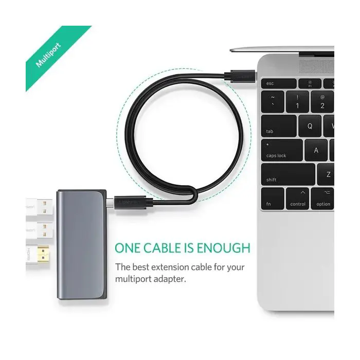 Ugreen USB-C extension, 1M - PolyBag