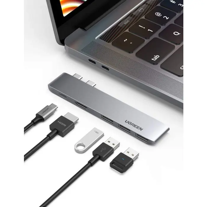 UGREEN USB-C Hub for MacBook (HDMI, USB-C, 2x USB 3.0) - box