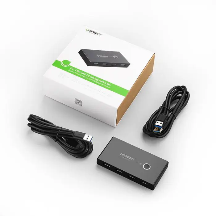 Ugreen USB switch 4x USB 3.0 - box