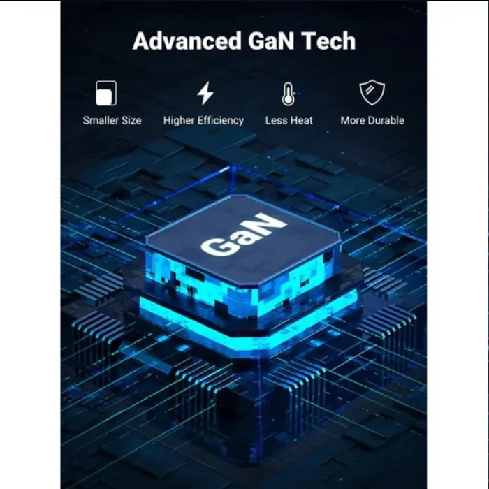 UGREEN zidni punjač 65W, 1xUSB-A, 3xUSB-C, GaN II Tech, QC4.0+, PD3.0, crni