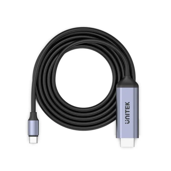 UNITEK CABLE USB-C - HDMI 8K, USB 4, HDR10+, 1,8M