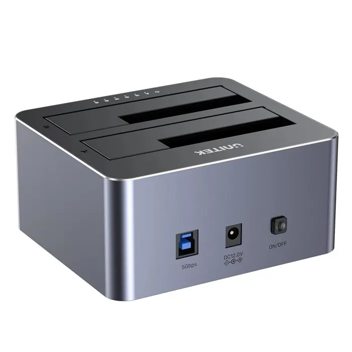 UNITEK CLONE STATION DISC 2X SATA 2,5/3,5" USB 5GB