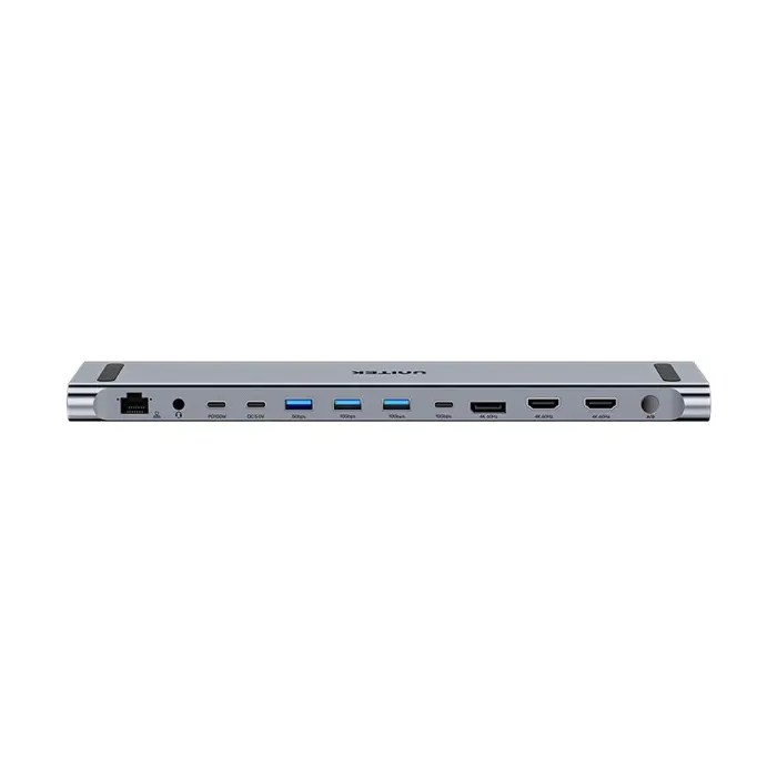 UNITEK DOCK STATION KVM 3X 4K,USBC,MST,HDMI, STAND