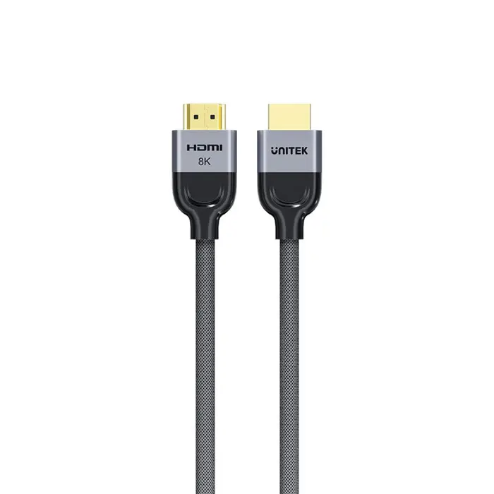 UNITEK HDMI CABLE 2.1 LUX BRAIDED NYLON, 10M