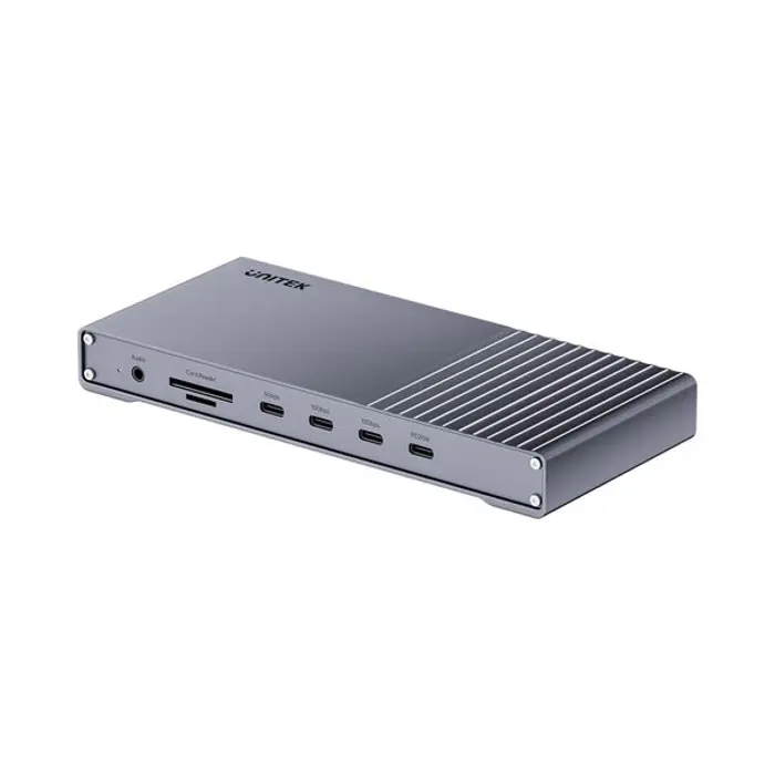 Unitek Potrójna stacja dokująca USB4 40Gb/s,Napajanje 120W