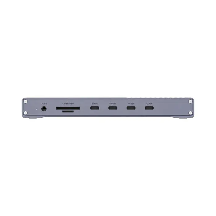 Unitek Potrójna stacja dokująca USB4 40Gb/s,Napajanje 120W