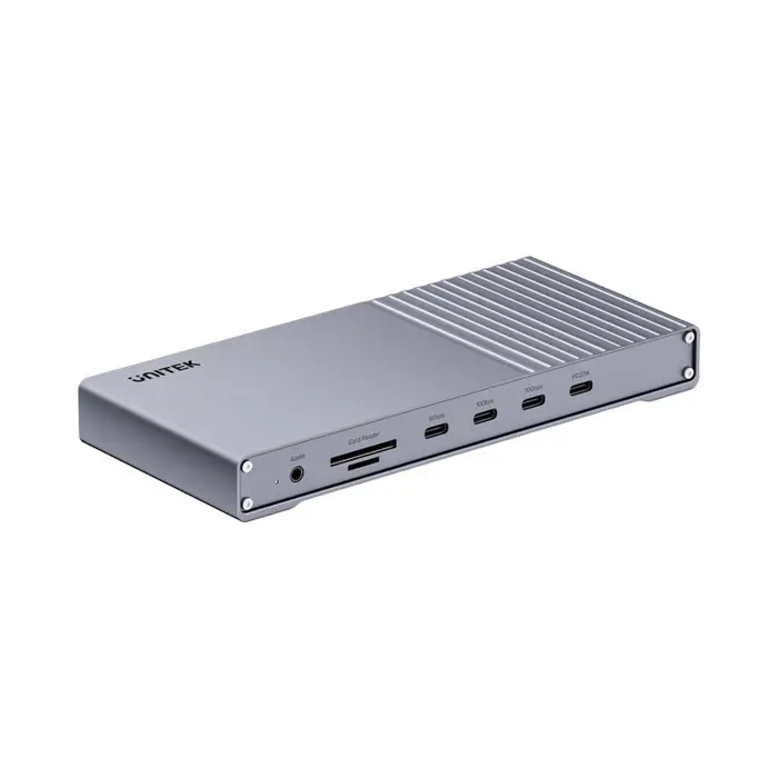 Unitek Potrójna stacja dokująca USB4 40Gb/s,Napajanje 120W