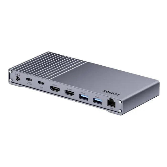 Unitek Potrójna stacja dokująca USB4 40Gb/s,Napajanje 120W