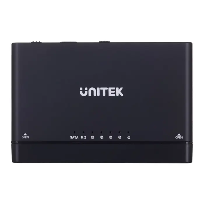 UNITEK S1222A cable gender changer USB 3.2 SATA 2,5/3,5' & M.2 PCIE/NVME Black
