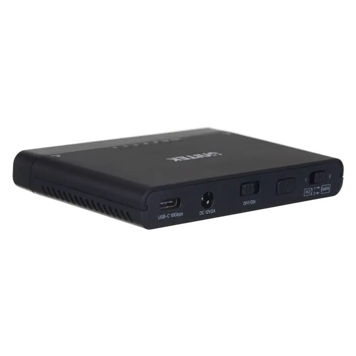 UNITEK S1222A cable gender changer USB 3.2 SATA 2,5/3,5' & M.2 PCIE/NVME Black