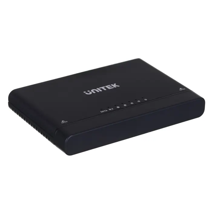 UNITEK S1222A cable gender changer USB 3.2 SATA 2,5/3,5' & M.2 PCIE/NVME Black