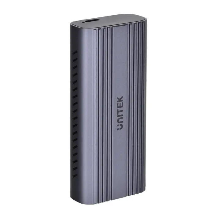 UNITEK S1226A storage drive enclosure SSD enclosure Black, Grey M.2