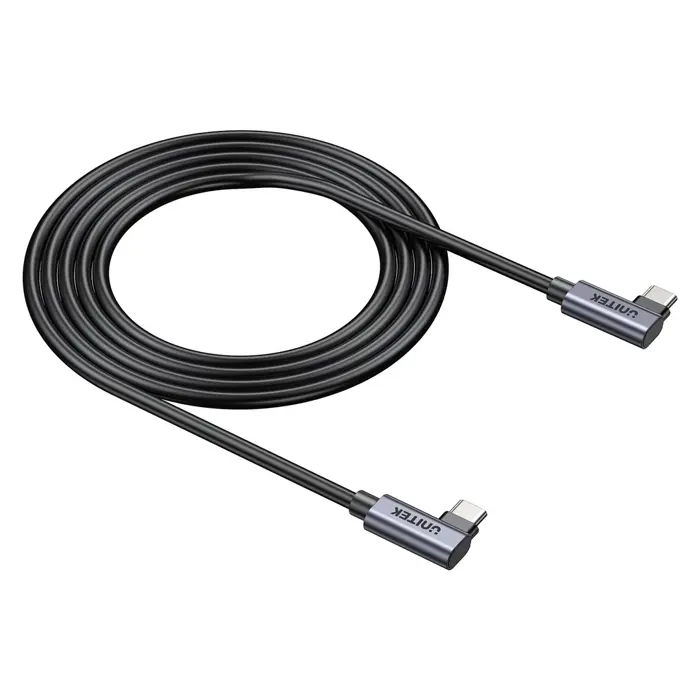 UNITEK USB-C CABLE DUAL 90° M/M 1M