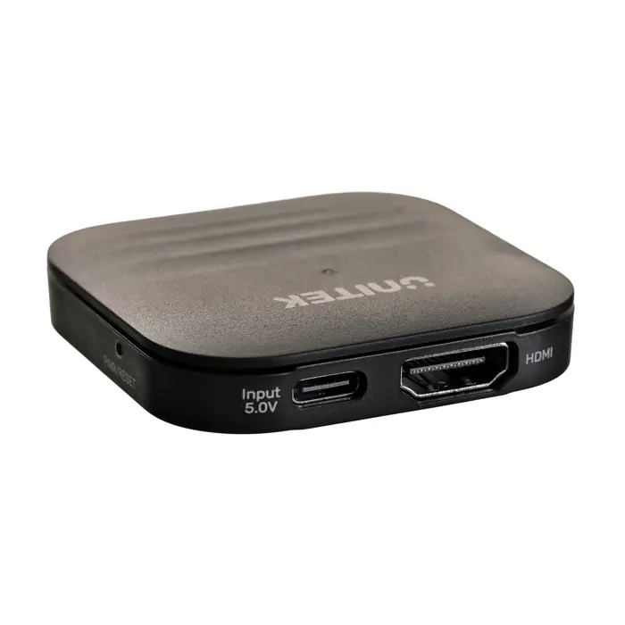 UNITEK V1184A01 AV extender AV transmitter & receiver Black