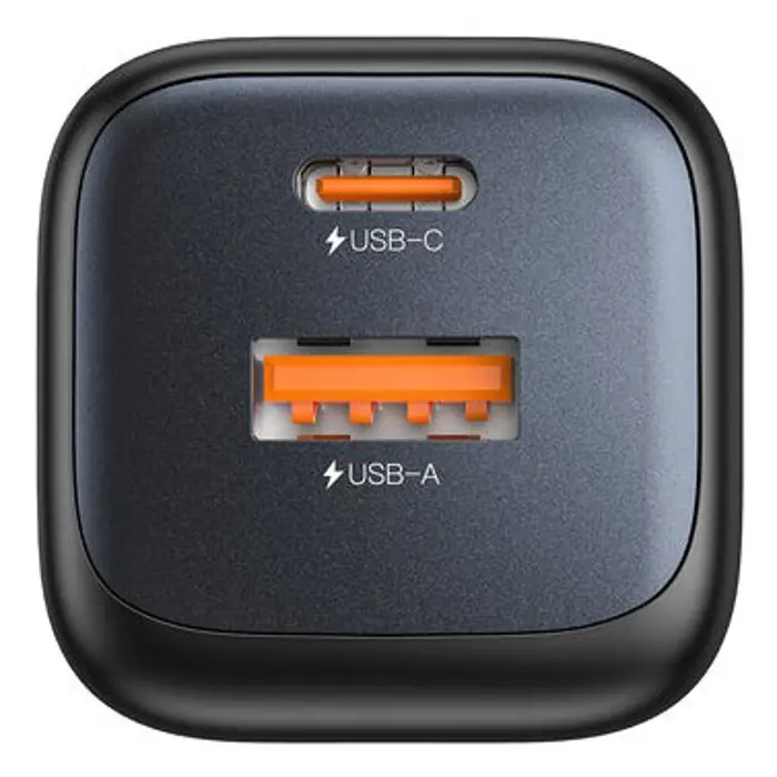 UNITEK WALL CHARGER 2X GAN USB-A & USB-C 20W BLACK