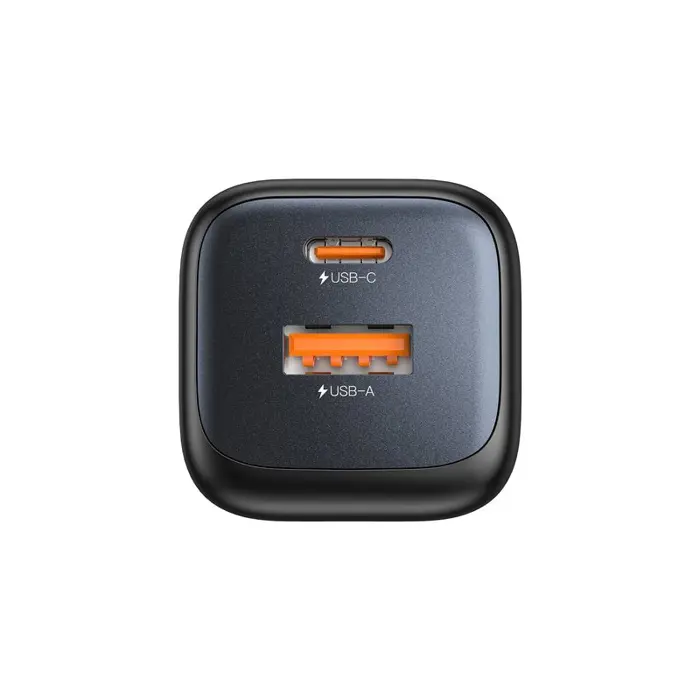 UNITEK WALL CHARGER 2X GAN USB-A & USB-C 20W BLACK