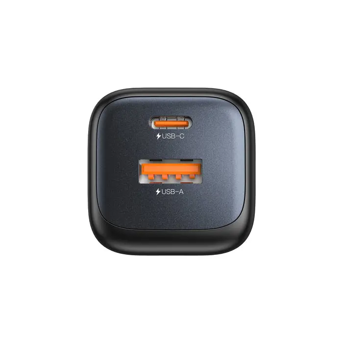 UNITEK WALL CHARGER 2X GAN USB-A & USB-C 20W BLACK