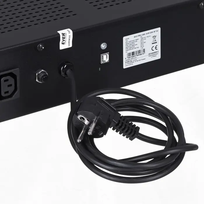 UPS EVER ECO Pro 1200 AVR CDS 19" (Rack; 1200VA) (W/EAVRRM-001K20/00)