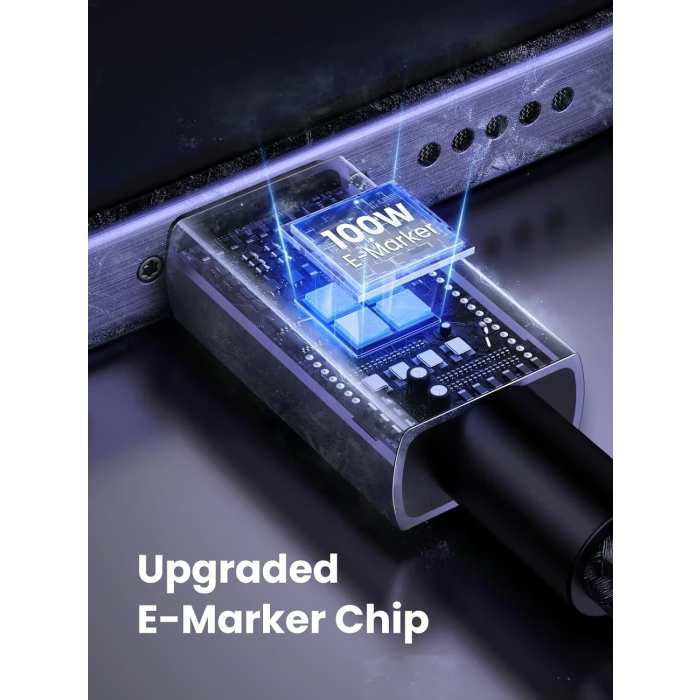 URGREEN USB-C on USB-C Charging Cable 100W, 3m