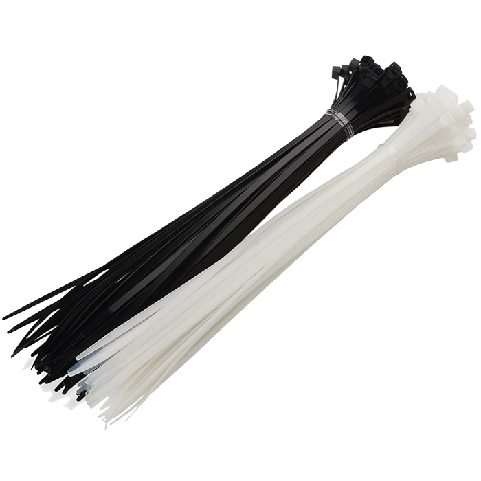 USE Plastične vezice 3,5mm x 200mm, pakiranje 50 kom. crne - CT 200/3,5B