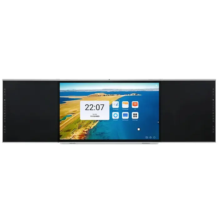 USED Elite BlackBoard 86" PLUS; Intel Core i5 11th Gen/8GB RAM/256GB SSD/WiFi/BT;UHD(3840x2160) MultiTouch 40-point/Capacitive Touch/Built Camera&Mic/OS Windows,OS Android