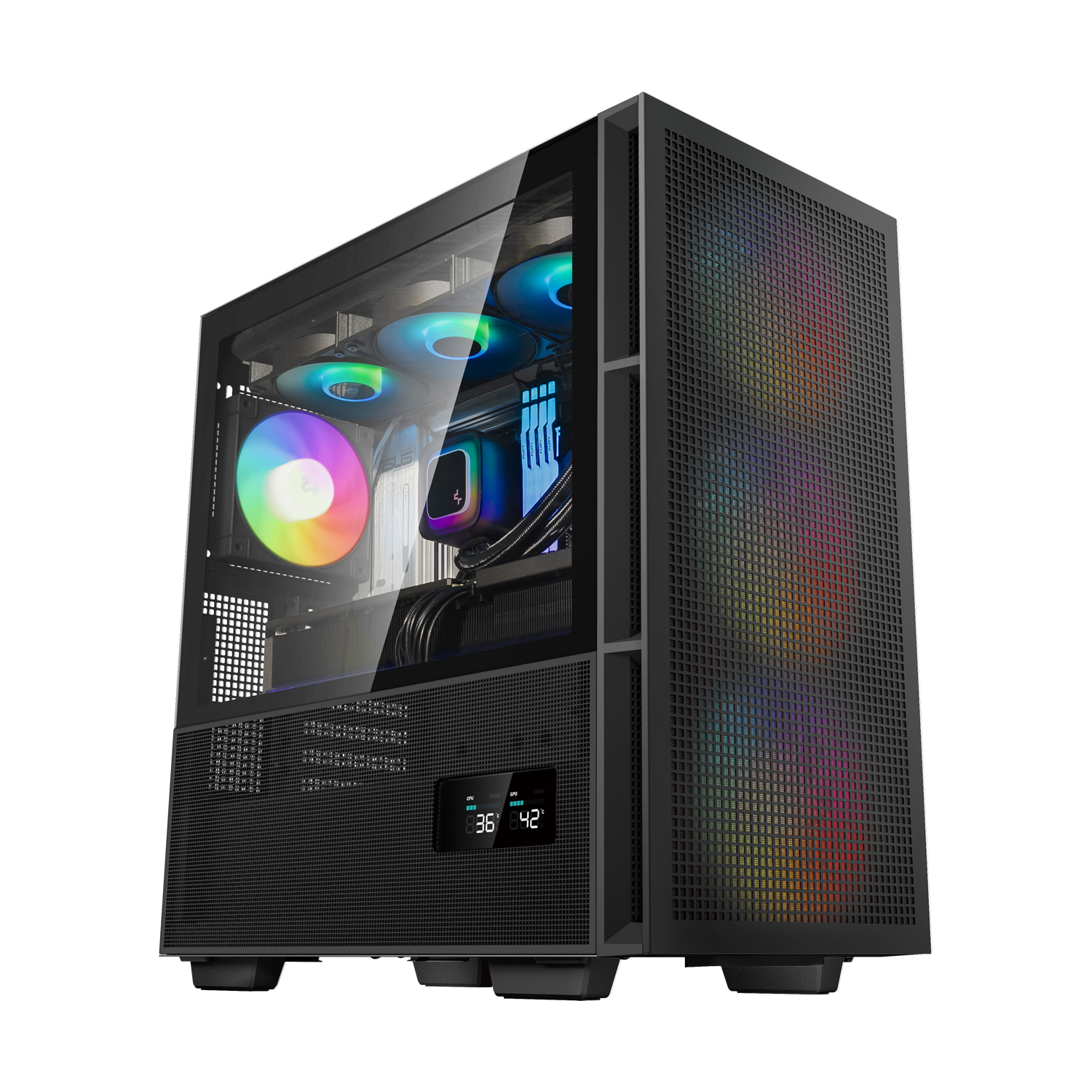 UVI OMEGA AM97X32 Ryzen 7 9800X3D, RX 9070 XT 16GB, 2TB SSD, 32GB RAM, 850W, vodeno hlađenje - 2582