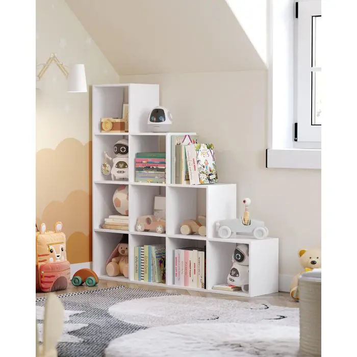 Vasagle closet or rack with 10 open drawers, white