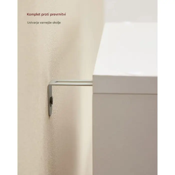 Vasagle closet or rack with 10 open drawers, white