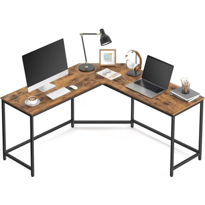Vasagle L-shaped computer table