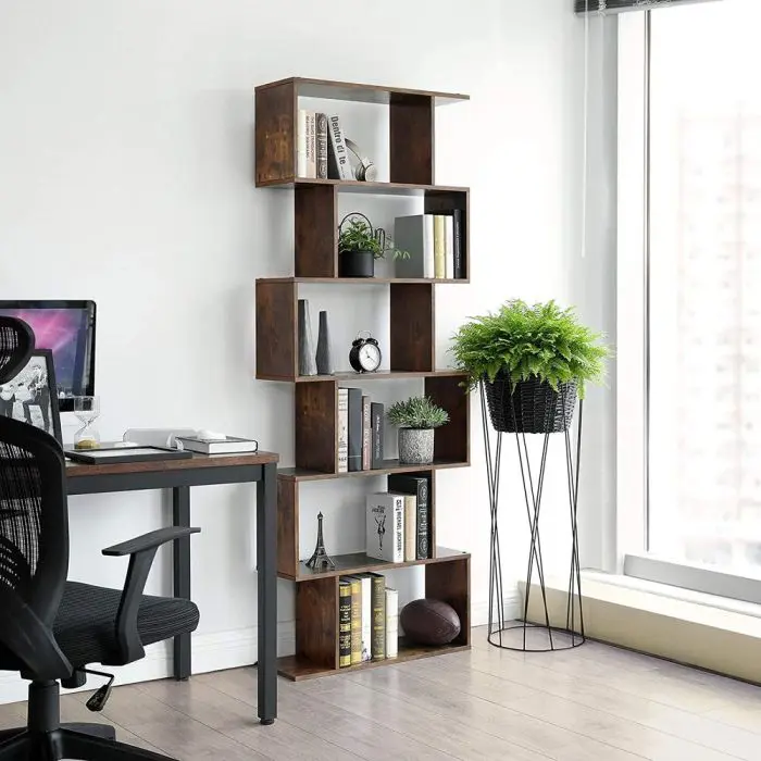 VASAGLE Wooden shelf - display cubes LBC61BX