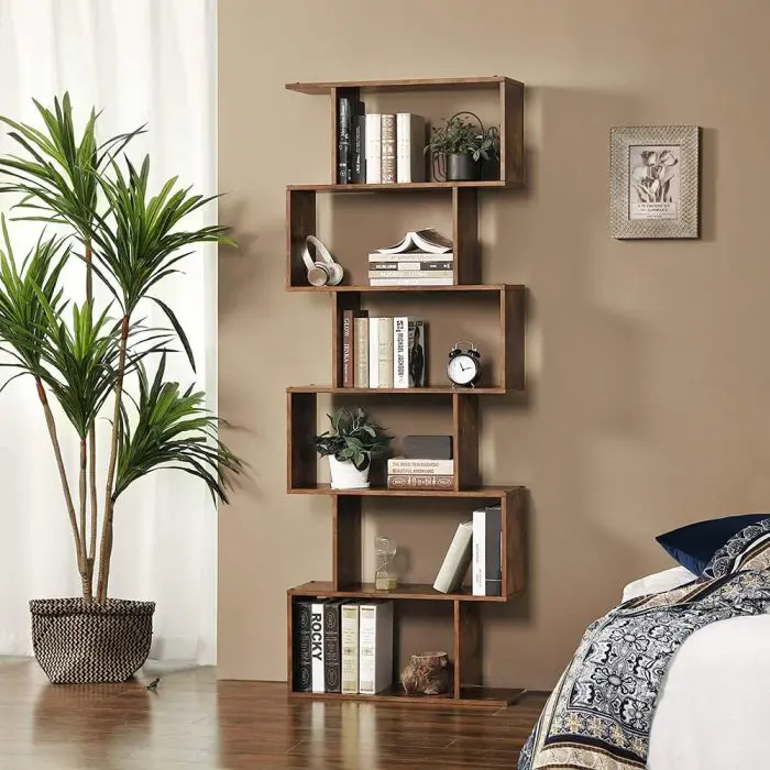 VASAGLE Wooden shelf - display cubes LBC61BX
