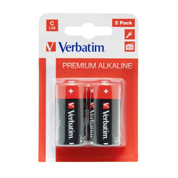 Verbatim C alkalne baterije (2 kom./pakiranje)