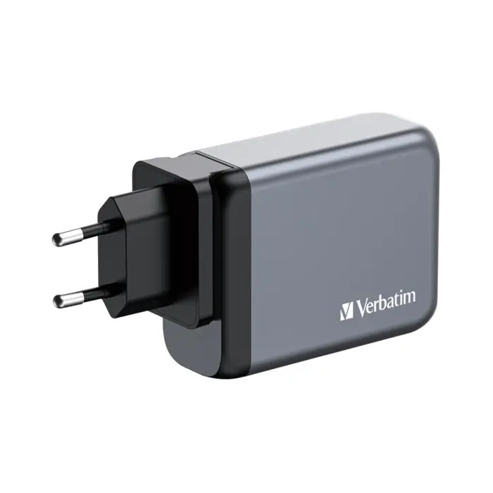 Verbatim GNC-100 GaN Charger 100W 3xUSB-C/1xUSB-A