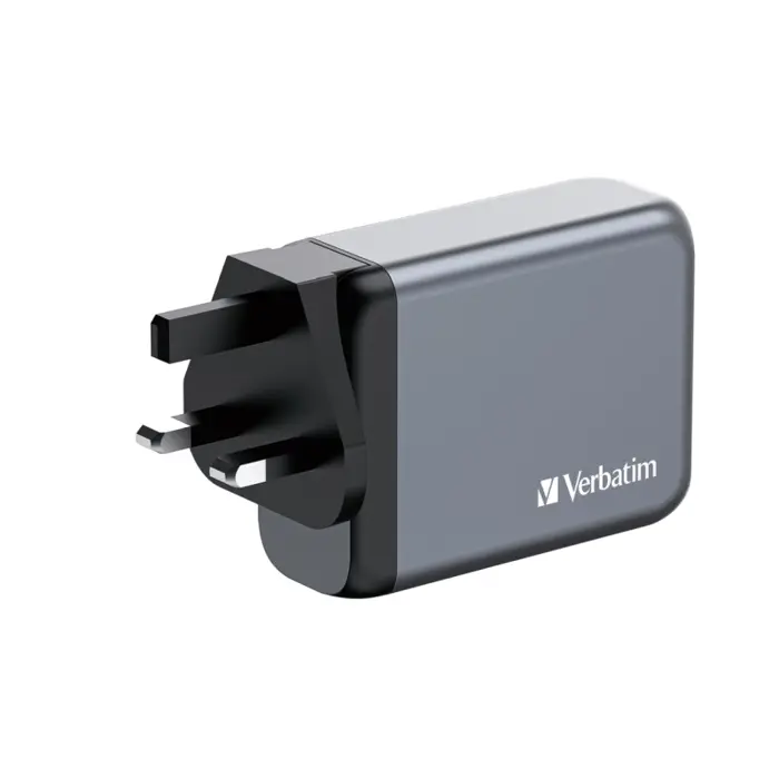Verbatim GNC-100 GaN Charger 100W 3xUSB-C/1xUSB-A