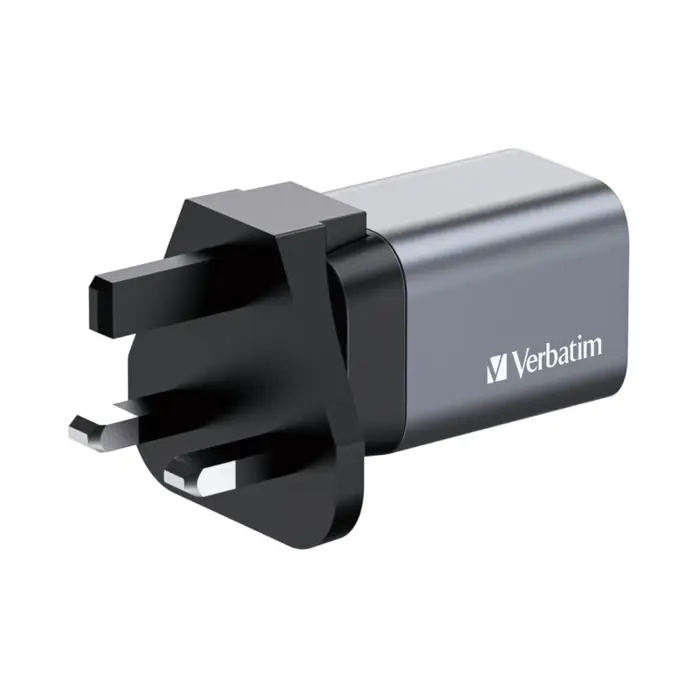 Verbatim GNC-35 GaN Charger 35W 1xUSB-C/1xUSB-A
