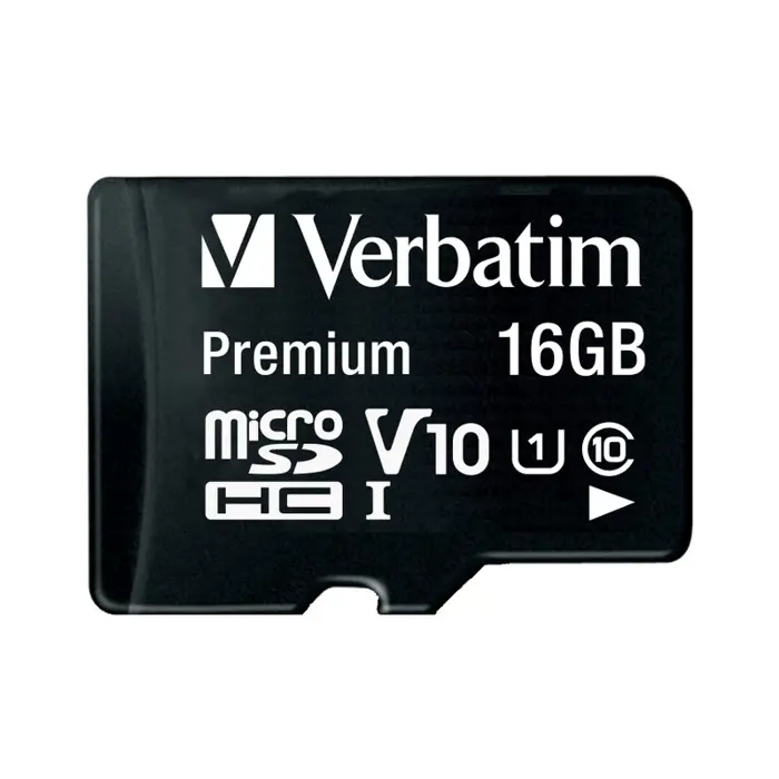 Verbatim memorijska kartica Micro Secure Digital (HC) 16GB Class 10 + adapter, Blister Pack