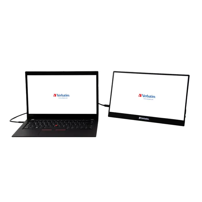 Verbatim PMT-14 prijenosni zaslon 14" 1920x1080 IPS, 16:9, Touch Panel, HDR, FreeSync, Low Blue Light, HDMIx1, USBx3