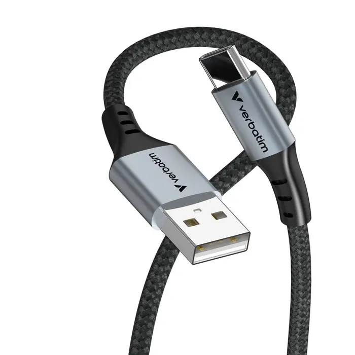 Verbatim Sync & Charge kabel USB-A na USB-C 18W 120 cm