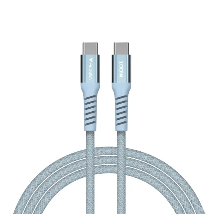 Verbatim Sync & Charge kabel USB-C na USB-C 100W Magnetic 120 cm - plavi