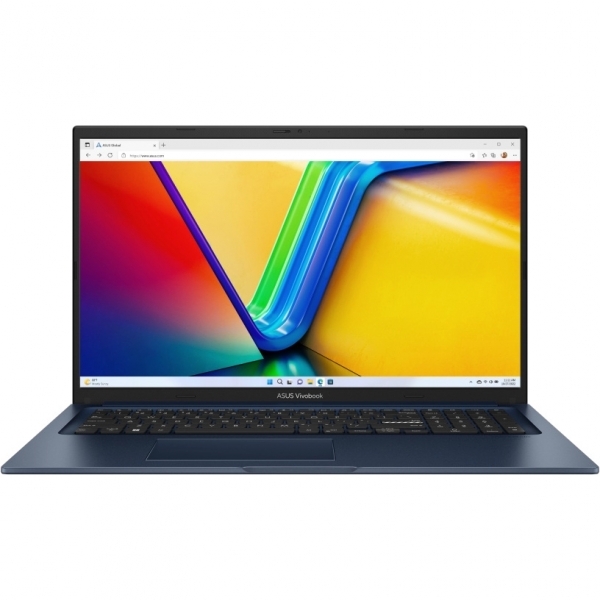 Laptop ASUS Vivobook 17 X1704VA-AU980 Core 5 / 43,9 cm (17,3" ) IPS / 16 GB / 1 TB SSD / Windows 11 Home / Quiet Blue