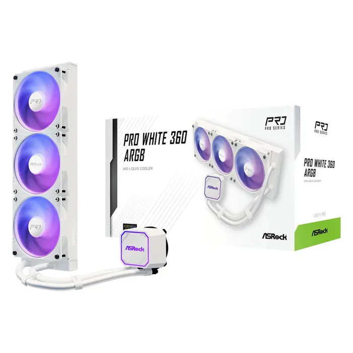 Vodeno ASRock Pro White 360 ARGB