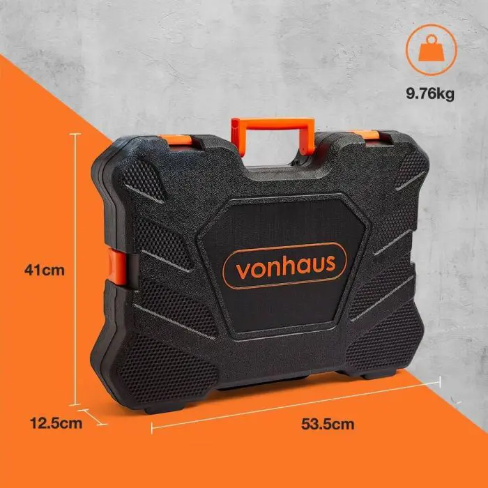 VonHaus 256-piece hand tool set