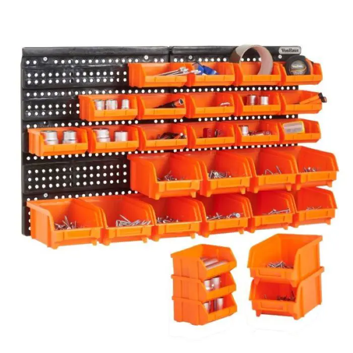 VonHaus 30 Piece DIY Wall Organizer