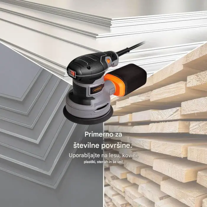 VonHaus 300 W ekscentrični brusilnik