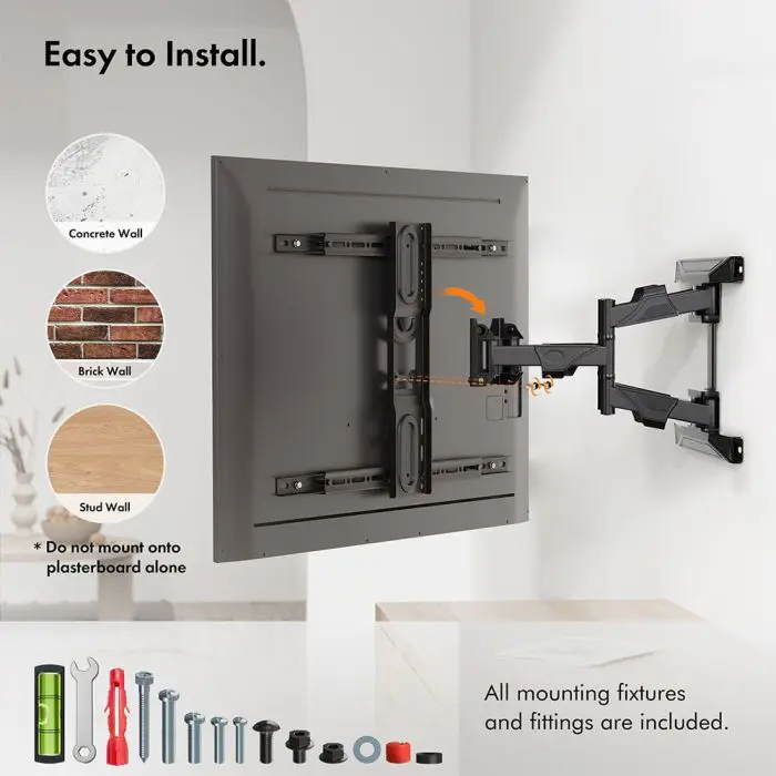 VonHaus 37-70 "tilting wall bracket up to 45kg