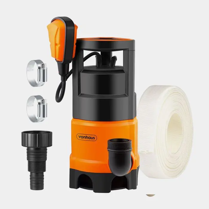 VonHaus 400 W drainage water pump with 8 m hose